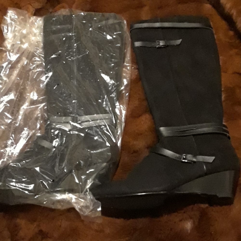 BANDOLINO -BOABRIELLE BLACK BOOTS